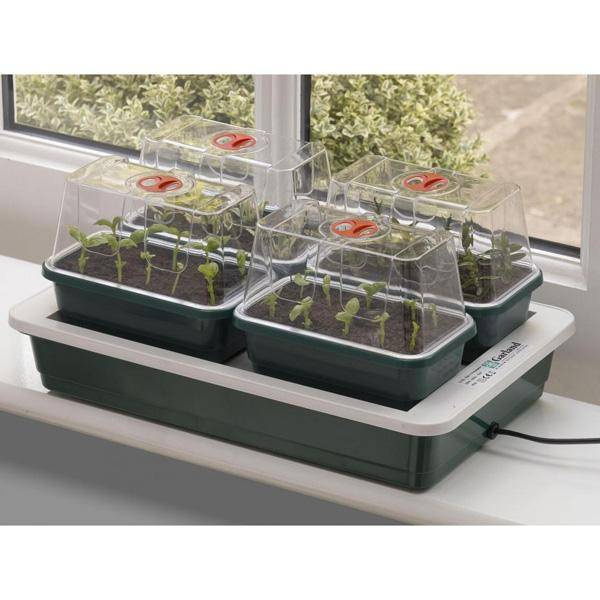 Mini Szklarnia Fab4 - Podgrzewany Propagator Garland